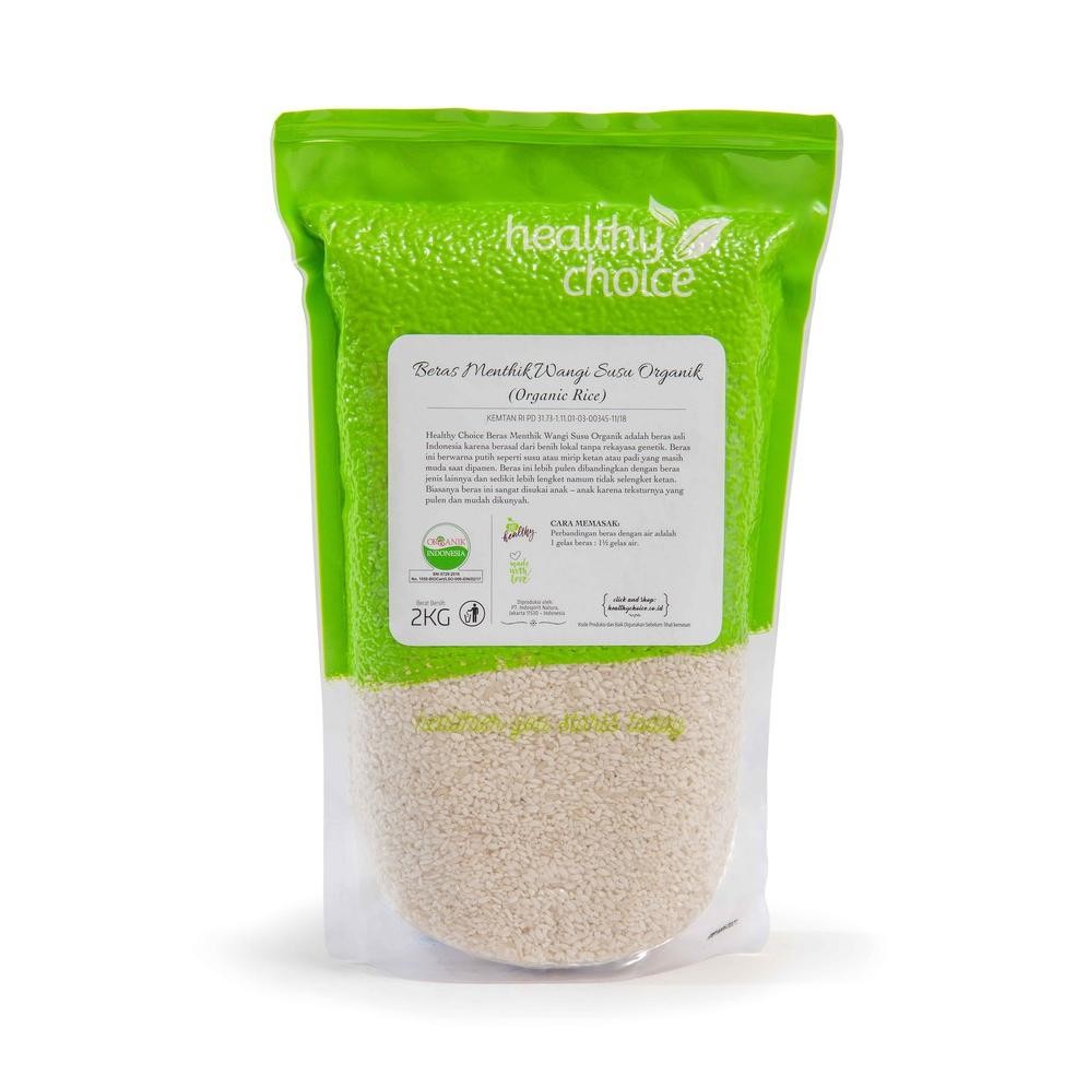 

ready Healthy Choice Beras Menthik Wangi Susu Organik 2 kg murah