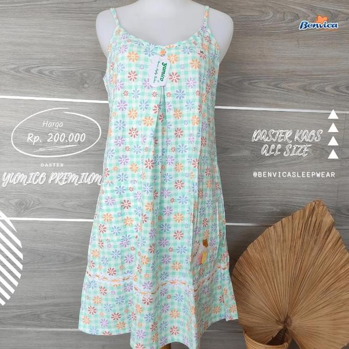 ready stock BAJU TIDUR DASTER DEWASA KAOS PREMIUM YUMICO ALL SIZE murah