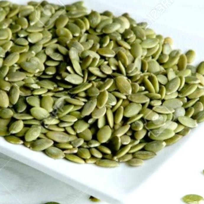

Grosir Raw Pumpkin Seed / Biji Labu Mentah Kupas / Pumpkin Seed 1Kg