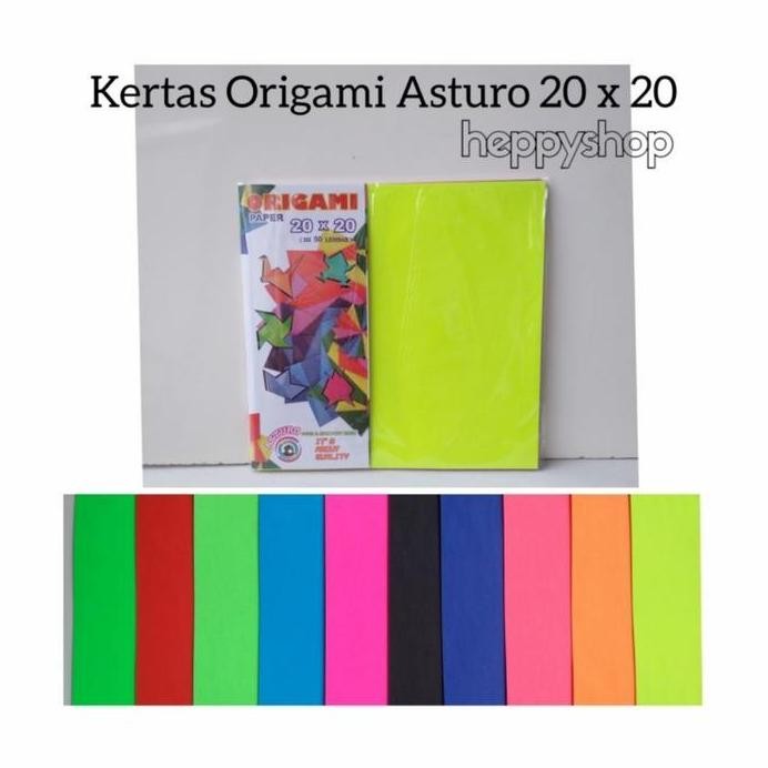 

baru Kertas Origami Asturo 20x20