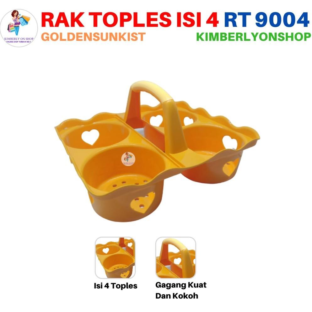 Kimberlyonshop Rak Toples Kue Isi 4 Golden Sunkist Rt 9004 Terlaris