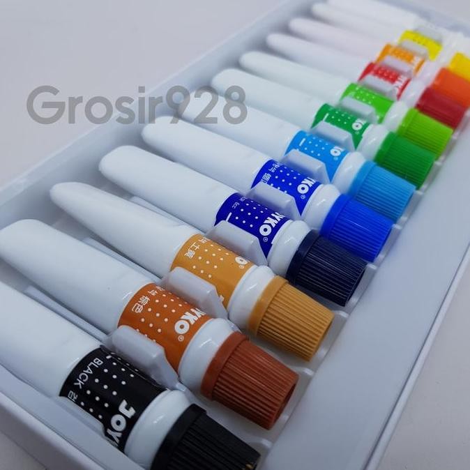 

ready Water Colors / Cat Air Joyko 12 warna