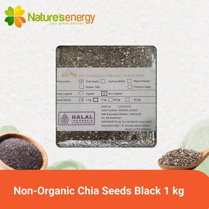 

Promo Chia Seeds Black 1 Kg