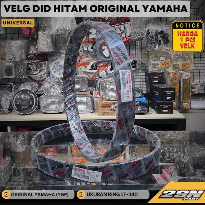 Ring Rim Pelek Velg DID Hitam Ring 17 140 Original YGP 94414-17817