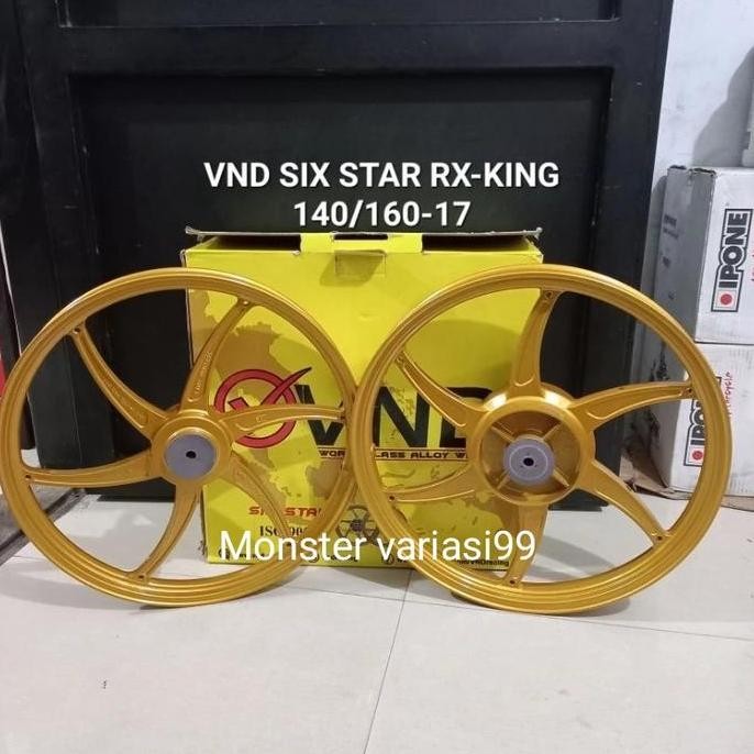 Velg Racing VND Six star Yamaha RX king 160x140