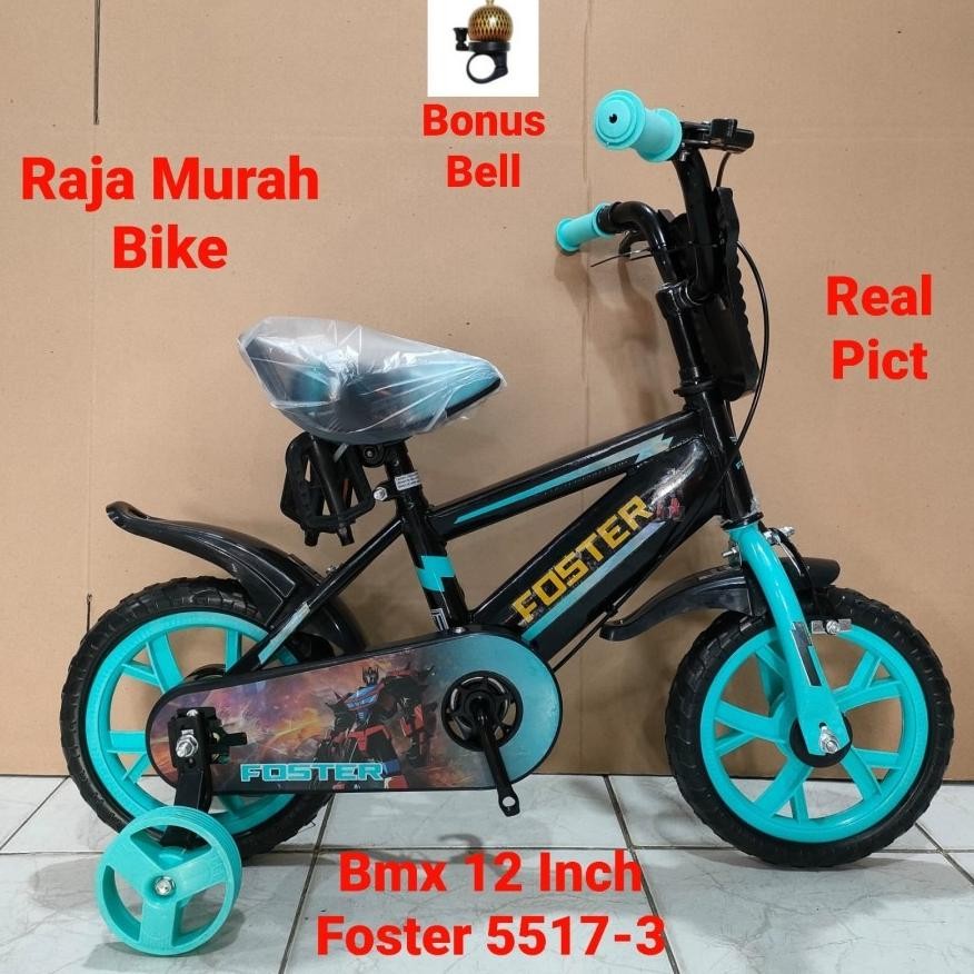 NEW Sepeda Anak Bmx Foster 12 Inch Eva Sepeda BMX 12 Inch Foster