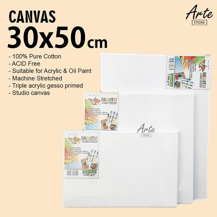 

ready Kanvas Lukis Bali Artist 30x50 cm