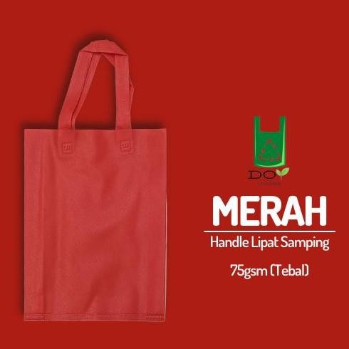 

ready stock Tas Spunbond Polos Besar 38x45 | Goodie Bag Lebaran | Custom