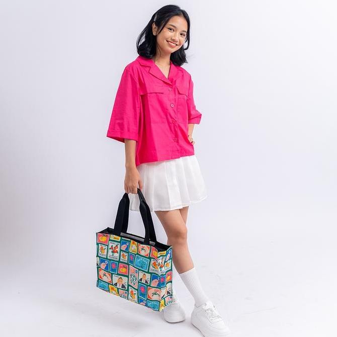 Grosir Classic Tivoli Tote Bag - Tas Pundak Kerja