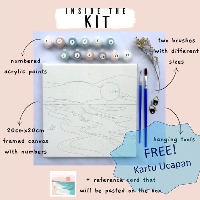 

ready With FramePaint by Number / Painting kit / Paint by numbers