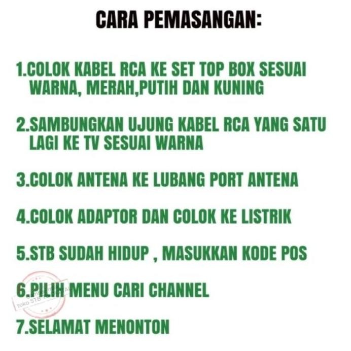 new  Set Top Box Tanaka DVB T2 New 2022 Mini