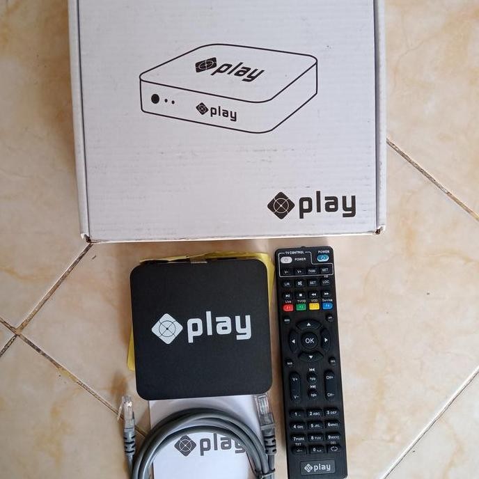 new  STB MNC PLAY HE2500 ORIGINAL TERLENGKAP