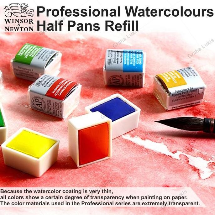 

ready Winsor & Newton Professional Watercolours - Half Pan - Series 1