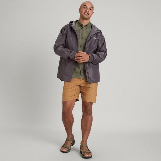Kathmandu Pocket It Men'S Rain Jacket - Light Quartz