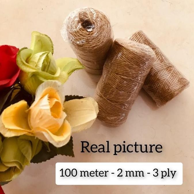 

baru !!! 100 meter Tali Goni / Tali rami 3 ply 2 mm