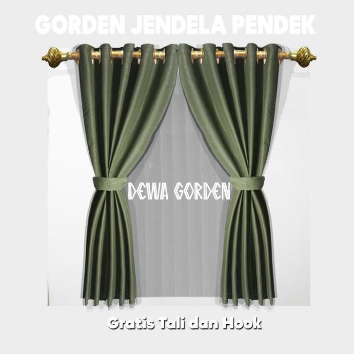 GORDEN JENDELA PENDEK - HORDENG JENDELA PENDEK - TIRAI JENDELA PENDEK - GORDYN JENDELA PENDEK EMBOSS