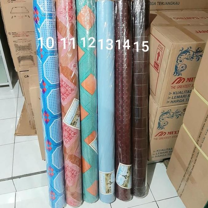 ready Jual Karpet Lantai Plastik PVC 15 meter