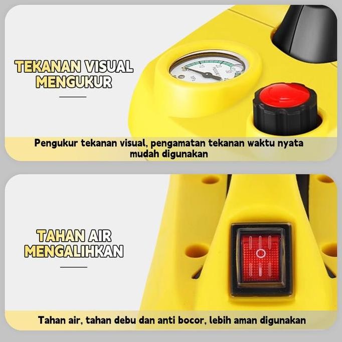 MEPA Alat Steam Cuci Motor dan Mobil Jet Cleaner High Pressure Washer Mesin Cuci Mobil Motor Alat Cu