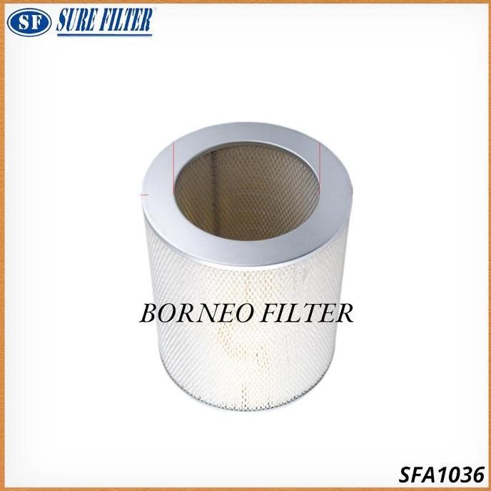 SFA1036 Sure Air Filter Udara P181036 AF361 PA1649 A-7204 A7204 3I-0789 3I0789 S551/4 AF361 PA1649 6