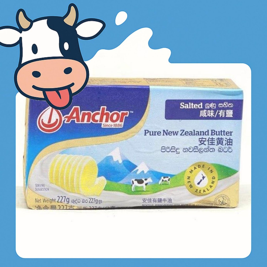 

Anchor Pats Salted Butter 227Gr [9415007301578]