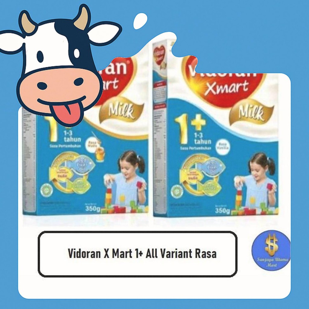 Kualitas Terbaik Susu Bubuk Formula Vidoran Xmart 1+ Bulan-Vidoran Xmart 1+