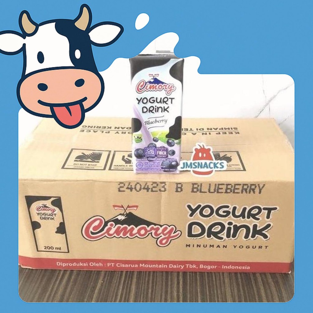 

Free Ongkir [Promo!!] Cimory Yoghurt Drink 200Ml 1 Dus Isi 24Pcs - Rtd Grosir Dus Termurah Diskon