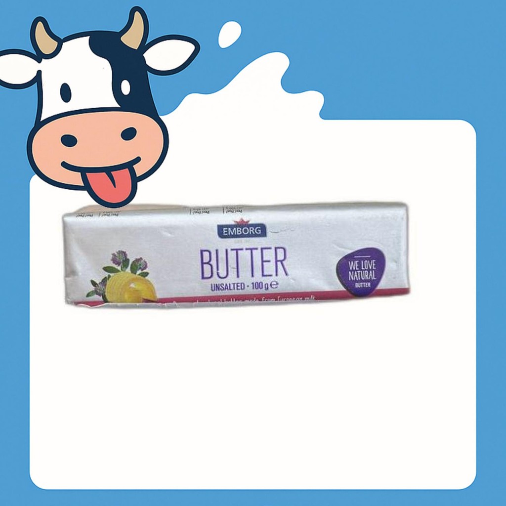 

Kualitas Terbaik Emborg Butter Unsalted 100G