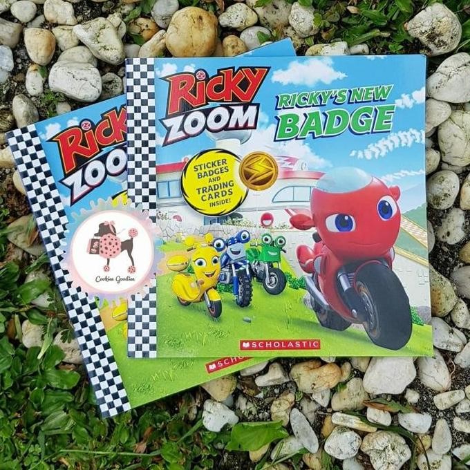 Ricky Zoom Ricky's New Badge Scholastic Book