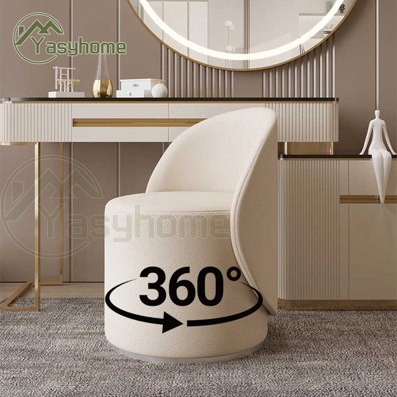 360°Putar Kursi Meja Rias Putar Chair Kursi Meja Rias Sandaran Kursi Santai Kursi Rumah Kursi Empuk 