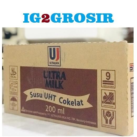 

(Expert) Ultra Coklat 200ml 1 Dus isi 24pcs
