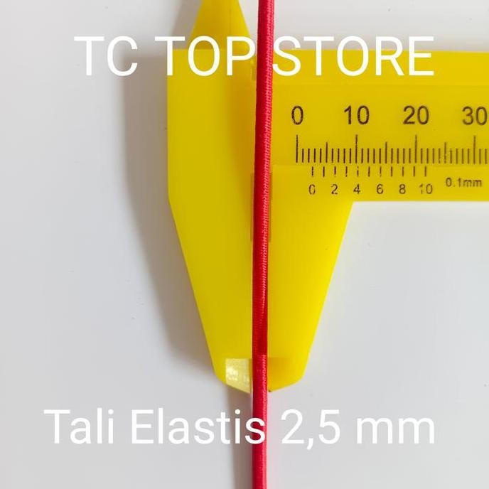 

baru !!! Tali Elastis 2,5mm (50 meter) / Tali karet / Tali String