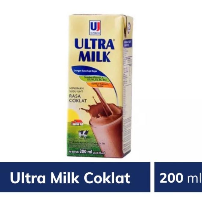 

(Expert) Ultra Milk Susu UHT Coklat 200 ml / 1 dus