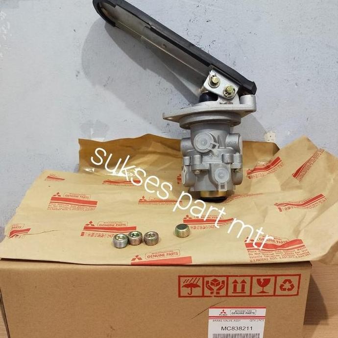 brake valve fuso 6d16-pedal rem fuso 6d16 mc838211