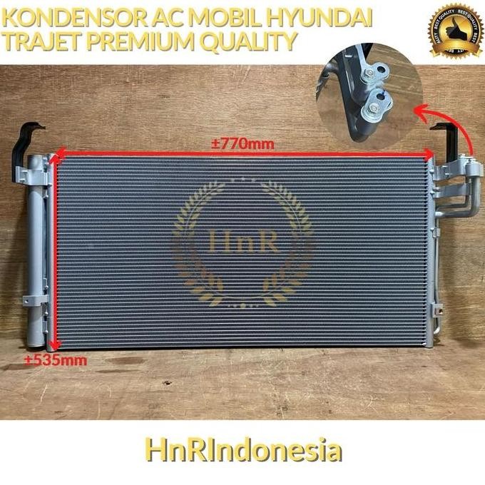 Kondensor AC Mobil Hyundai Trajet CONDENSOR PREMIUM QUALITY