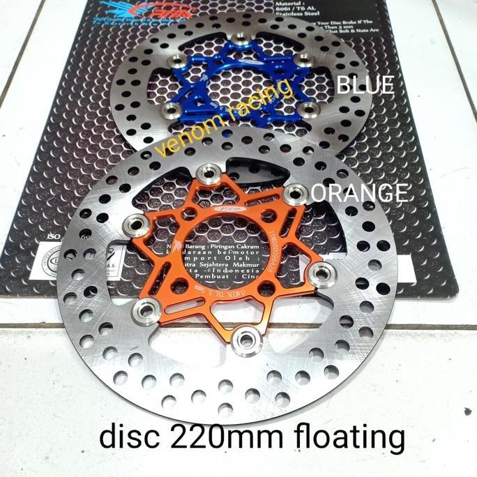 disc psm standar floating 220mm blade/ revo abs/ supra x fi/ piringan murah