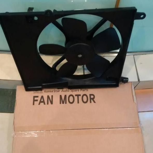 Motor fan radiator assy chevrolet aveo / kalos
