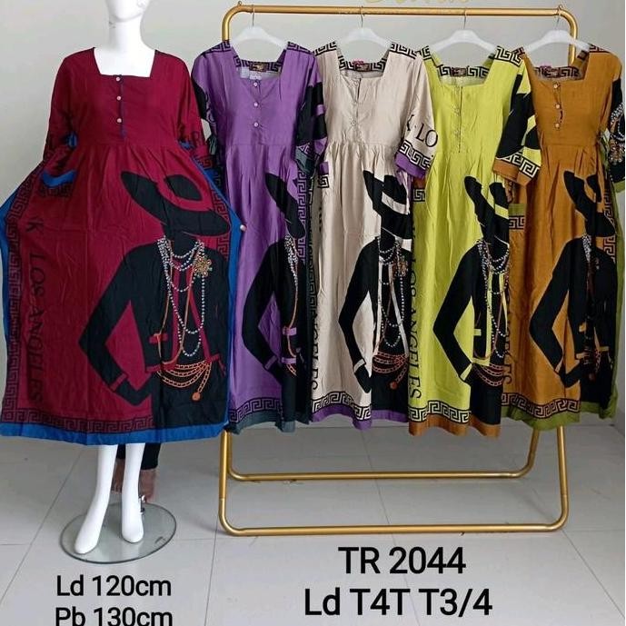ready stock DASTER LONGDRES BATIK KARTIKA TANGAN PENDEK DAN TANGAN 3/4 murah