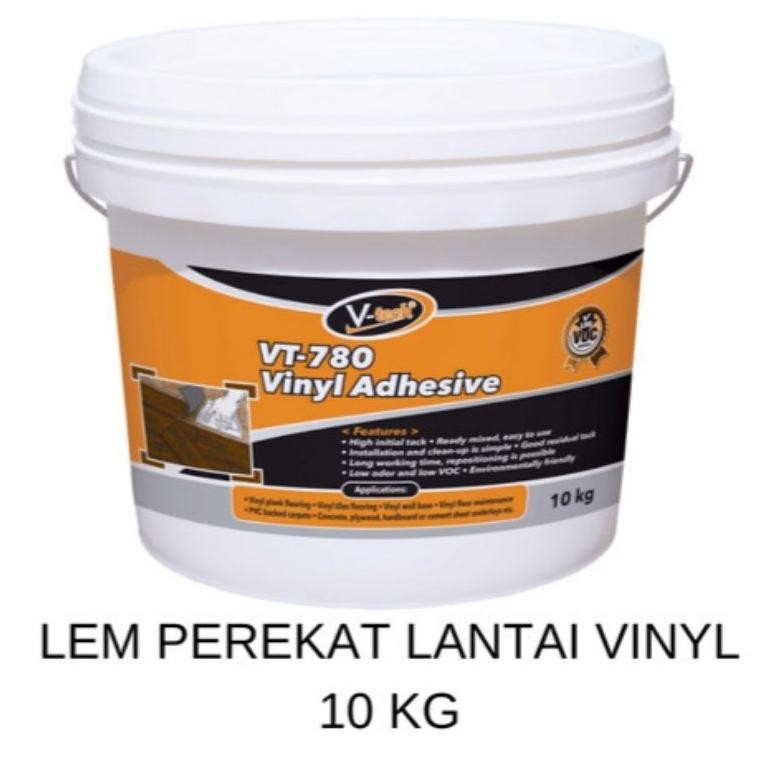 Paket Vt-780 10Kg Lem Vinyl / Lem Khusus Vinyl / Vinyl Adhesive / Water Based Vinyl Adhesive / Lem L