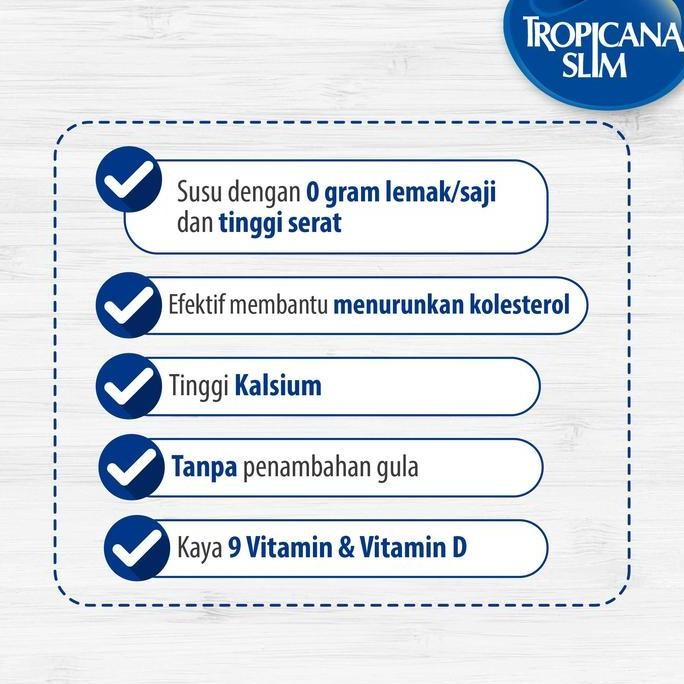 

[[ VELCRO / TROPICANA SLIM SKIM MILK FIBER PRO 500GR - SUSU TURUNKAN KOLESTEROL BEST SELLER