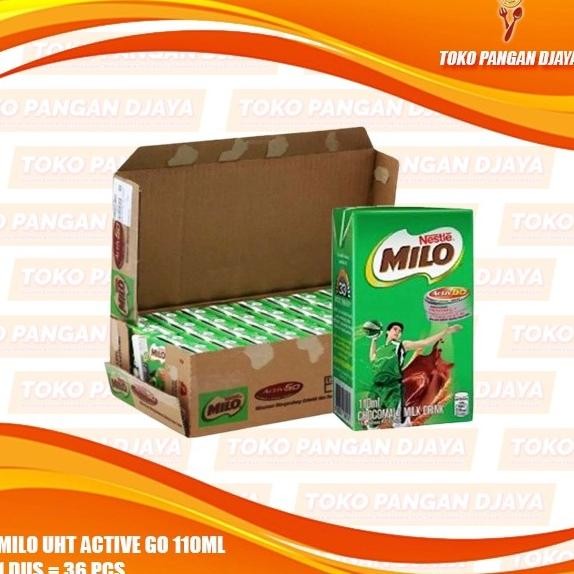 

(Expert) UHT Milo Active Go 110ml 1Dus isi 36pcs