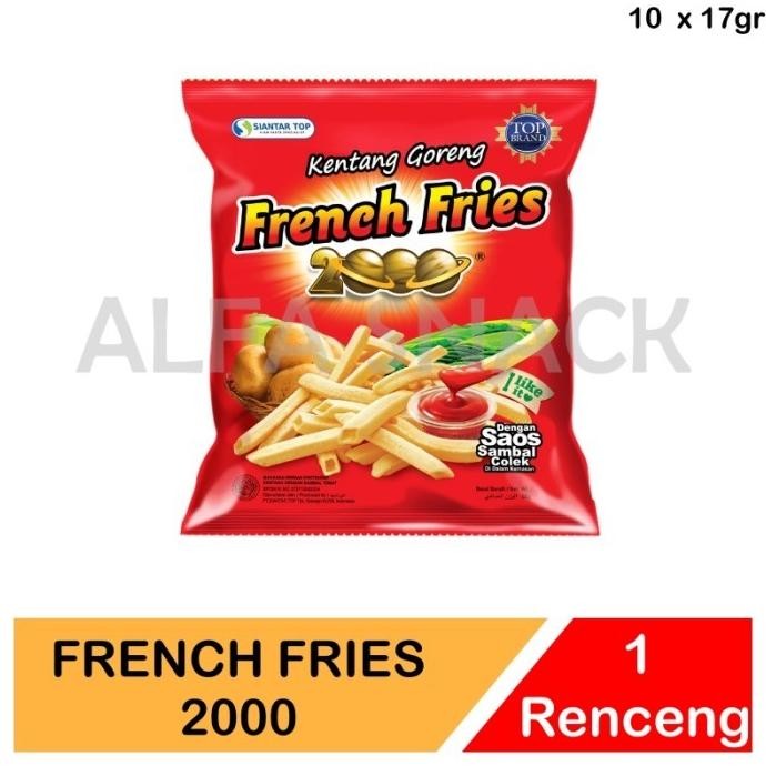 

(Expert) French Fries 2000 Kemasan Renceng 10 Pcs x 17 gram