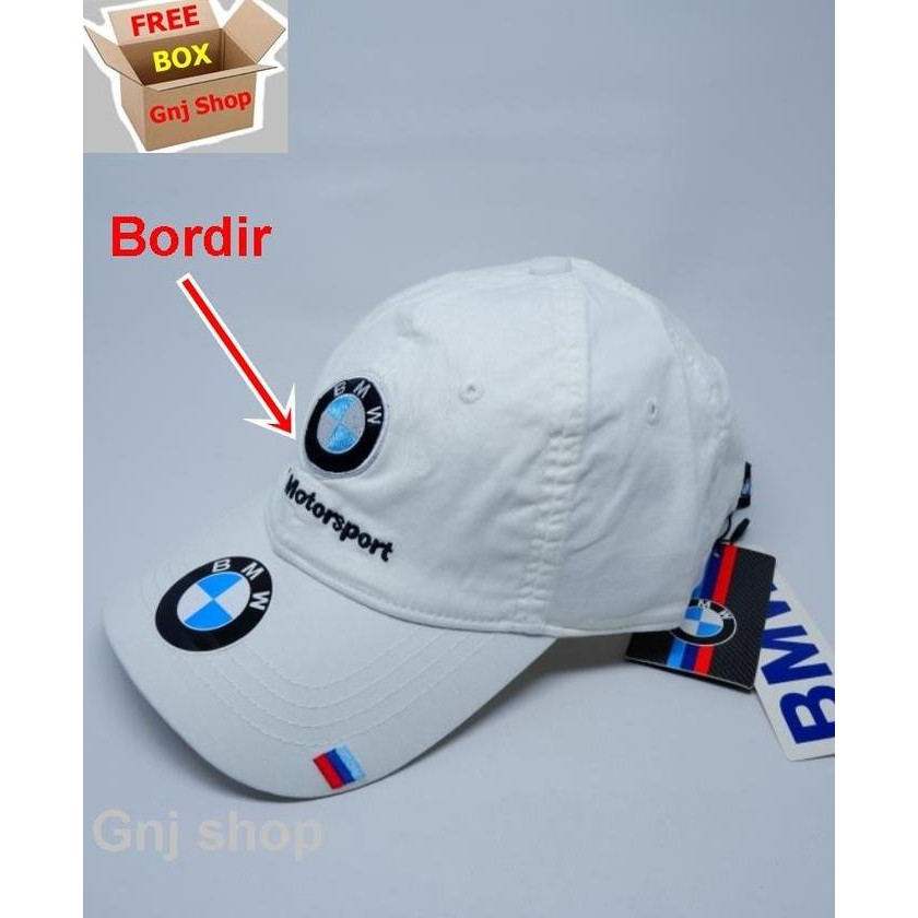 Sale Topi Baseball Golf New Bmw Motorsport Bordir Import Full Tag Unisex Free Box