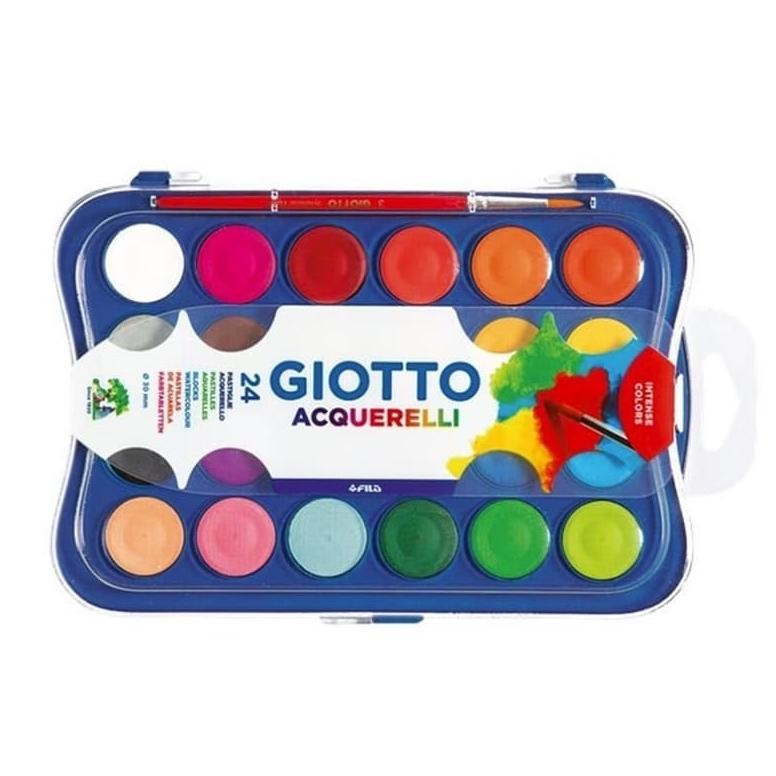 

Cat Air Giotto 24 Warna Watercolor GIOTTO Bonus Kuas Terlaris