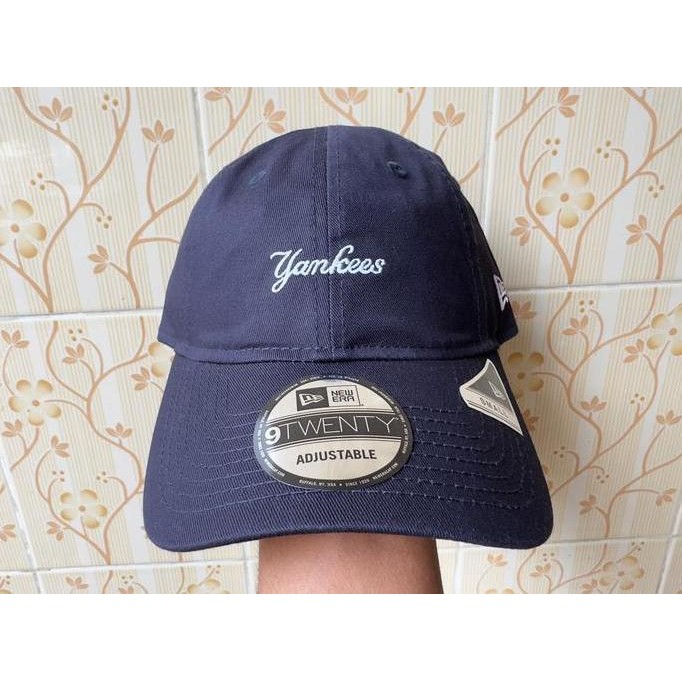 Promo Topi New Era 9Twenty New York Yankees Animal Paisley Navy Small Cap 100% Original Resmi