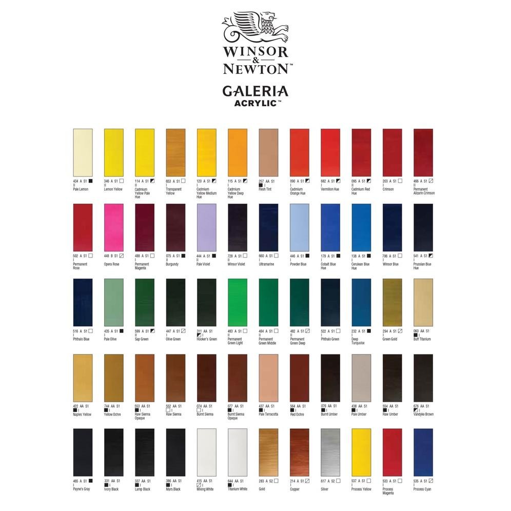 

Winsor & Newton Galeria Acrylic 120ml / Galeria 120ml / Winsor Acrylic / Galeria Acrylic Terlaris