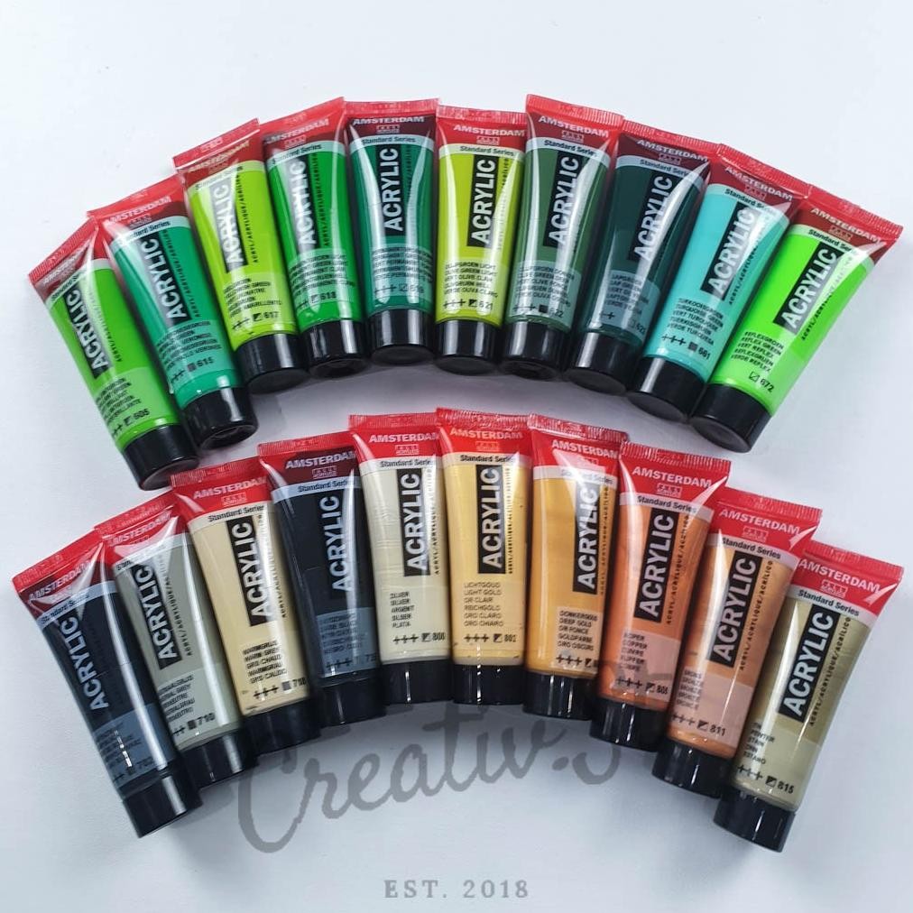 

Amsterdam Cat Acrylic Paint 20 Ml Cat Akrilik Lukis 20 Ml Part 4 Satuan Terlaris