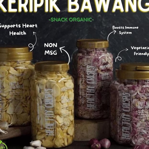 

Healthy Crisps Keripik Bawang Merah Bawang Putih 700Ml 150185Gr 1Ml 250330Gr