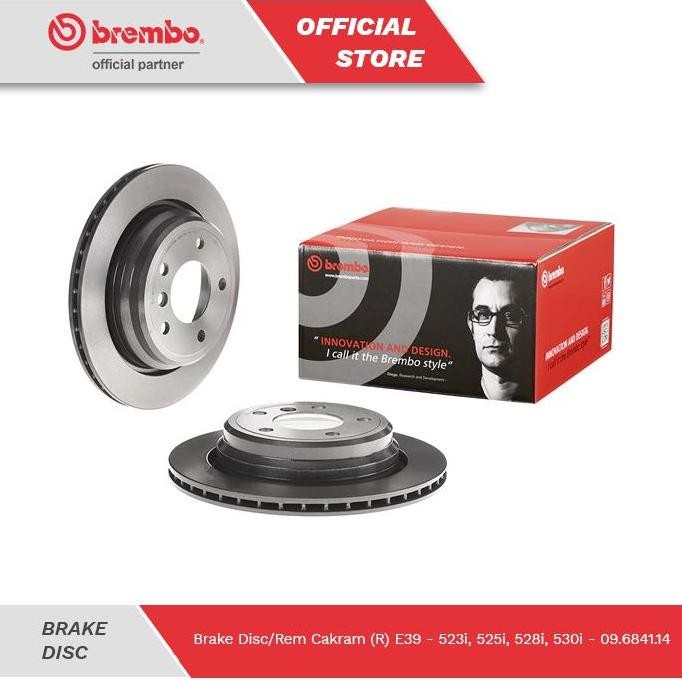 Brake Disc/Rem Cakram Brembo (R) E39 - 523i, 525i, 528i -  09.6841.14