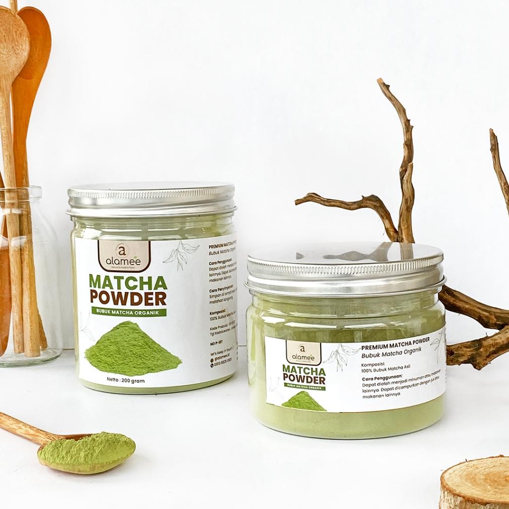 

ASLI ALAMEE BUBUK MATCHA PREMIUM TANPA GULA | TEH HIJAU MATCHA POWDER MINUMAN SEHAT