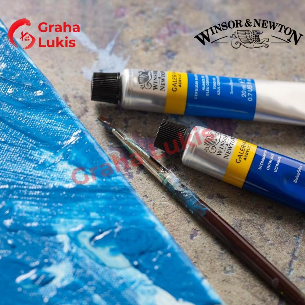 

Galeria Acrylic Winsor & Newton 120ml Varian 1 - Cat Akrilik 120 ml Terlaris